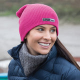 Immaculate Vegan - VEGAN Happy Vegan Beanie - Lightweight Slouchy Core Softex Beanie