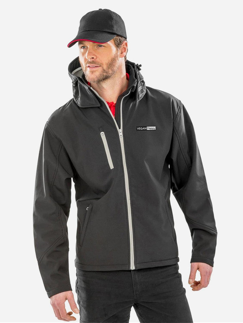 VEGAN Happy *Vegan Core TX Performance Hooded Softshell Jacket