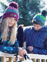 Immaculate Vegan - Vegan Corkscrew Pom Pom Beanie | Multiple Colours