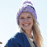 Immaculate Vegan - VEGAN Happy Vegan Corkscrew Pom Pom Beanie