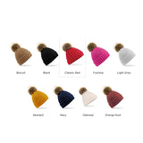 Immaculate Vegan - VEGAN Happy Vegan Faux Fur Chunky Pom Pom Beanie