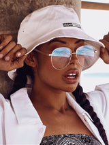 Immaculate Vegan - VEGAN Happy Vegan Flexfit Cotton Twill Bucket Hat