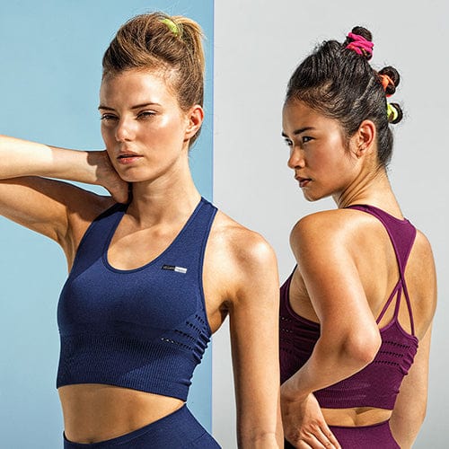 VEGAN Happy Vegan Gym Sports Bra Crop Top - Women's 'Reveal' Sports Bra