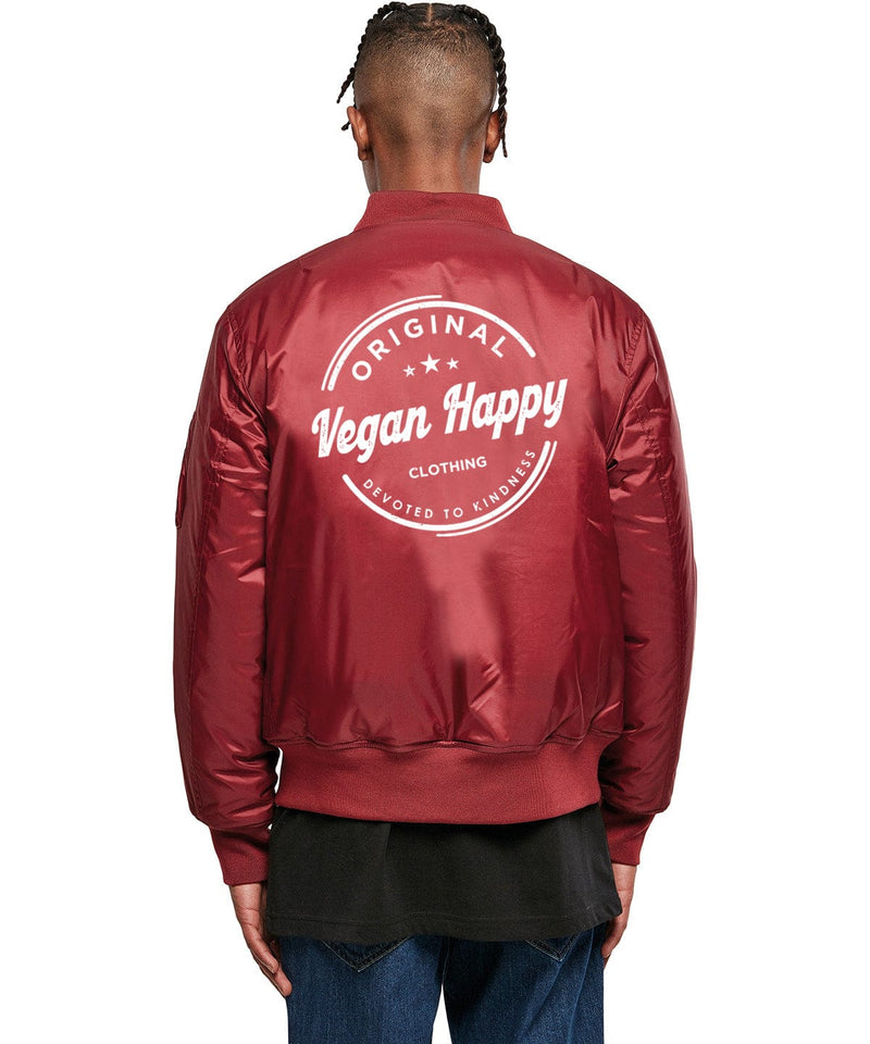 VEGAN Happy Vegan Happy Bomber Jacket