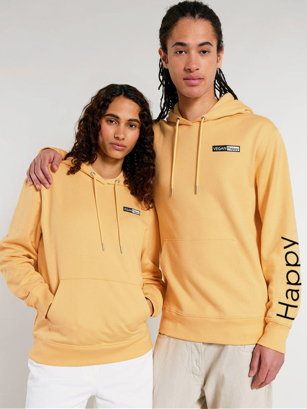 Vegan Unisex Cruiser 'Happy' Hoodie | Multiple Colours