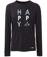 Immaculate Vegan - VEGAN Happy Vegan Happy Scandi Unisex Long Sleeved Tee