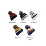 Immaculate Vegan - VEGAN Happy Vegan Hygge Striped Beanie