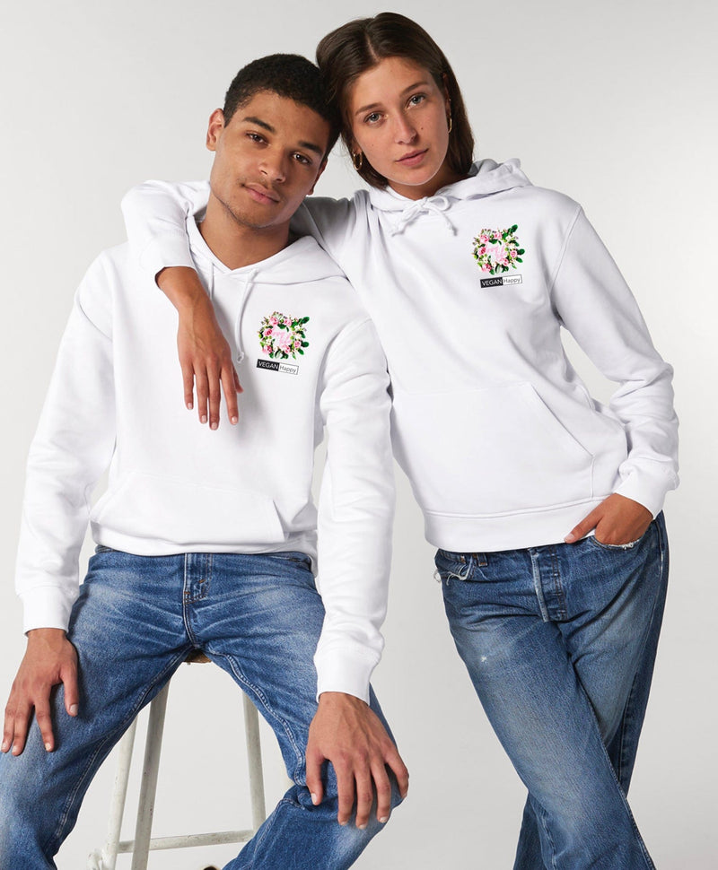 VEGAN Happy Vegan 'Love Life, Live Vegan' - Unisex Hoodie