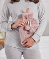 Immaculate Vegan - VEGAN Happy Vegan Luxury Faux Fur Hot Water Bottle & Cover