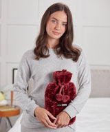 Immaculate Vegan - VEGAN Happy Vegan Luxury Faux Fur Hot Water Bottle & Cover