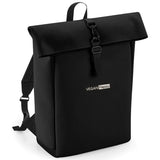 Immaculate Vegan - VEGAN Happy Vegan Matte PU Roll-Top Backpack