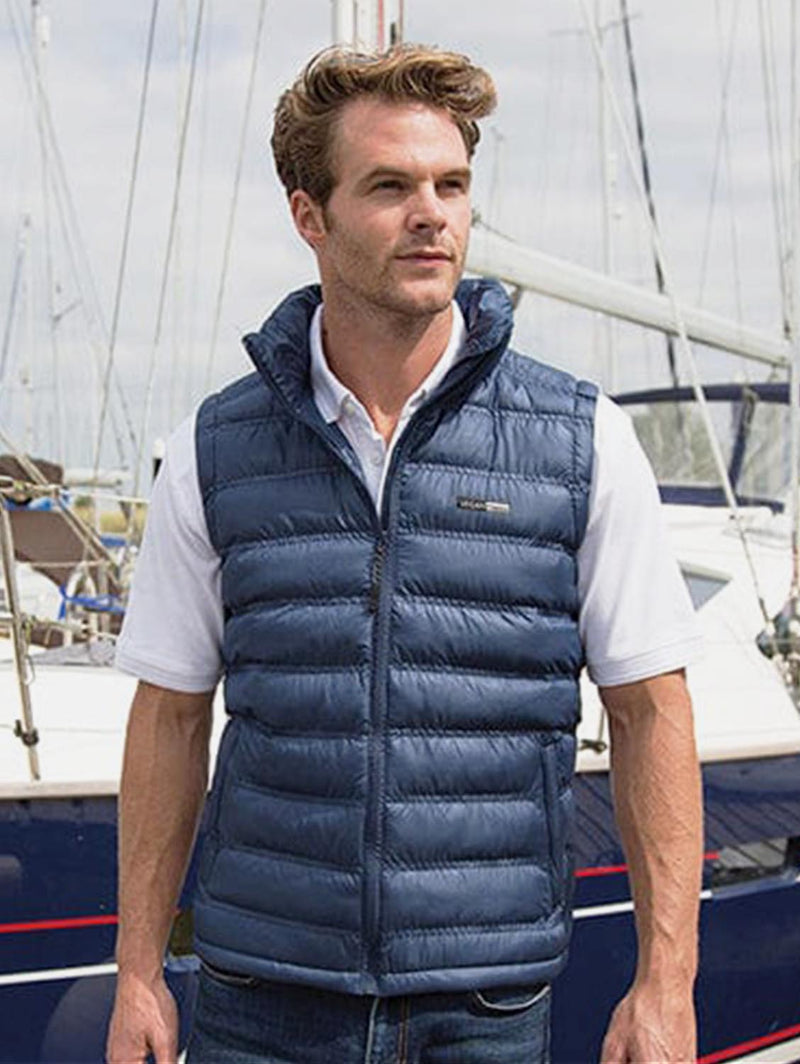 VEGAN Happy *Vegan Men's Gilet - Ice Bird Padded