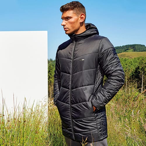 VEGAN Happy Vegan Men's Microlight Puffer Coat