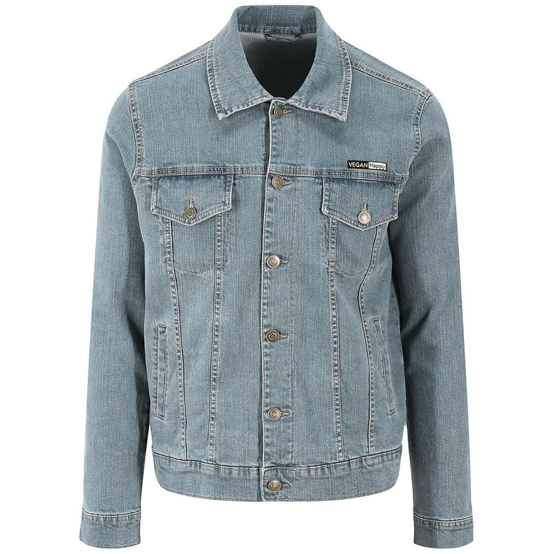 VEGAN Happy Vegan Men's Noah Denim Jacket | Multiple Colours