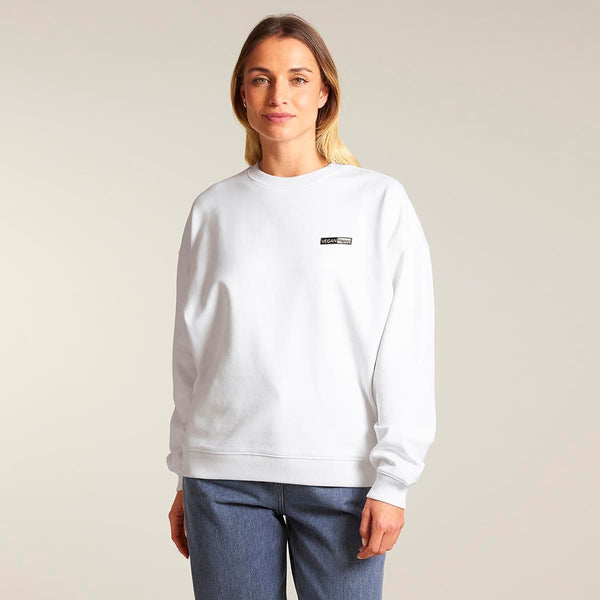 VEGAN Happy Vegan Oversized Radder 2.0 Unisex Sweatshirt