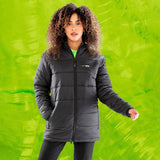 Immaculate Vegan - VEGAN Happy Vegan Recycled Unisex Hooded Padded Parka