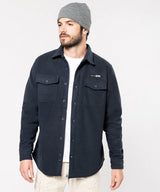 Immaculate Vegan - VEGAN Happy Vegan Sherpa-Lined Fleece Overshirt