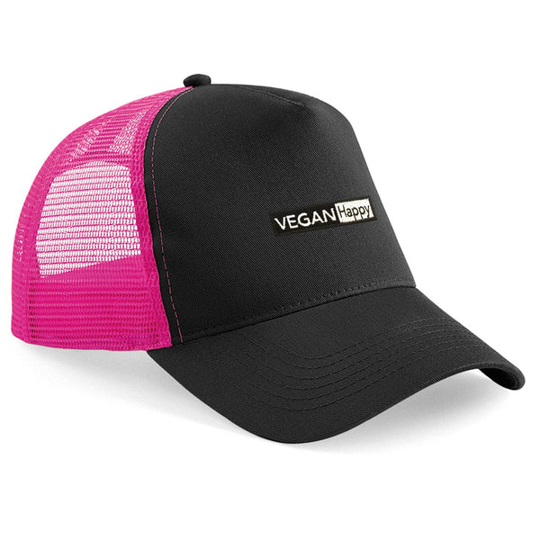 VEGAN Happy Vegan Snapback Trucker Cap