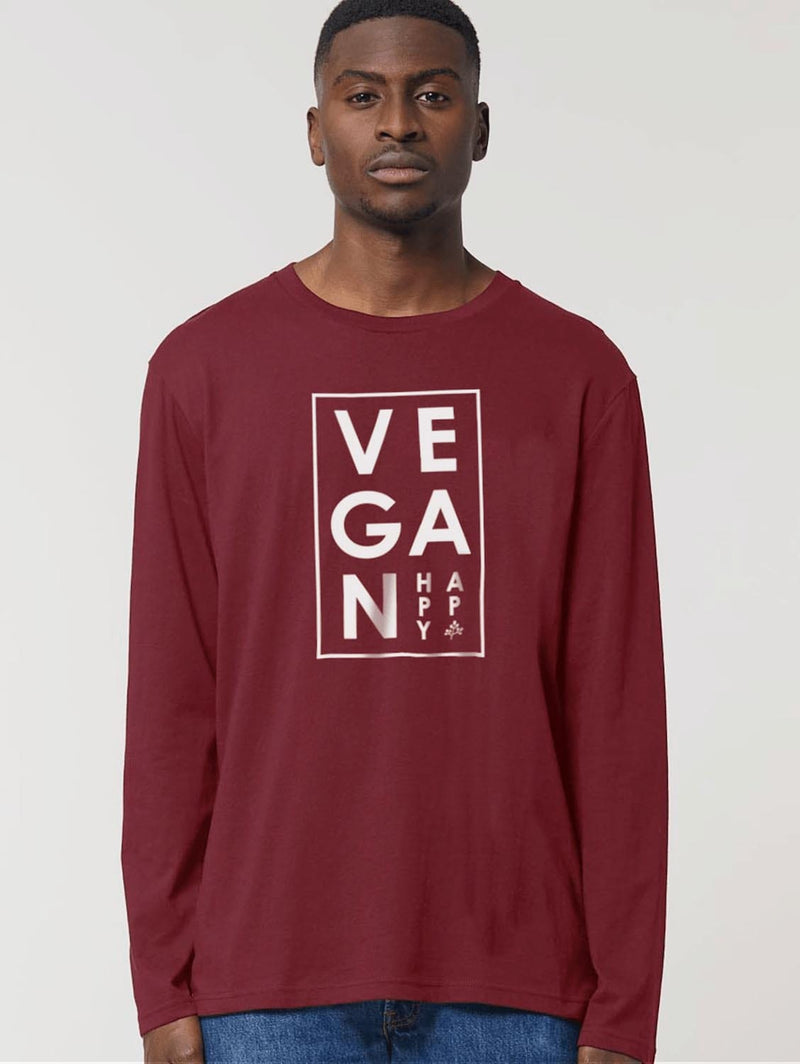 VEGAN Happy *Vegan T-Shirt - 'Vegan Boxed' Unisex Shuffler