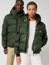 Immaculate Vegan - Vegan Unisex AOP Oversized Puffer Jacket | Camo