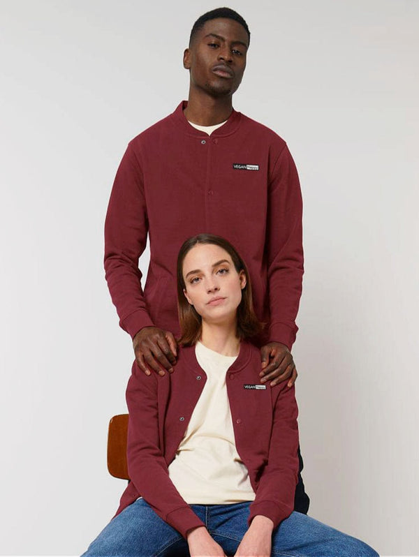 VEGAN Happy Vegan Unisex Bounder Bomber Jacket | Multiple Colours