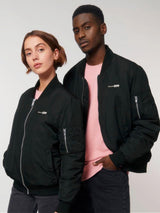 Immaculate Vegan - VEGAN Happy *Vegan Unisex Classic Bomber Jacket