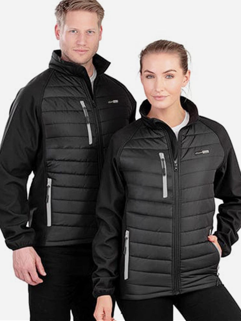 VEGAN Happy *Vegan Unisex Compass Padded Softshell Jacket