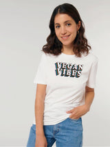 Immaculate Vegan - VEGAN Happy *Vegan Unisex Creator 'Vegan Vibes' T-Shirt