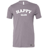 Immaculate Vegan - VEGAN Happy Vegan Unisex 'Happy Club' Crew T-Shirt