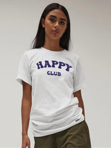 Immaculate Vegan - VEGAN Happy *Vegan Unisex 'Happy Club' Crew T-Shirt