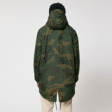 Immaculate Vegan - VEGAN Happy Vegan Unisex Padded Parka Camo AOP Jacket