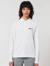 Immaculate Vegan - VEGAN Happy *Vegan Unisex Prepster Long Sleeve Polo