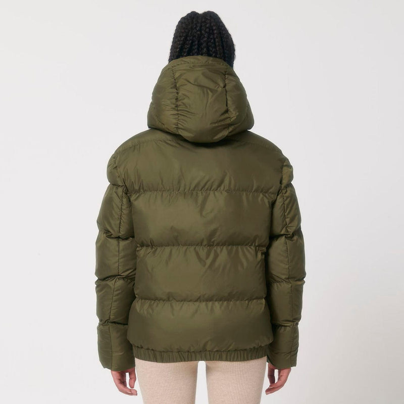 VEGAN Happy Vegan Unisex Puffer Oversized Jacket