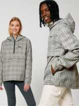 Immaculate Vegan - Vegan Unisex Speeder Tweed Jacket | Beige Check