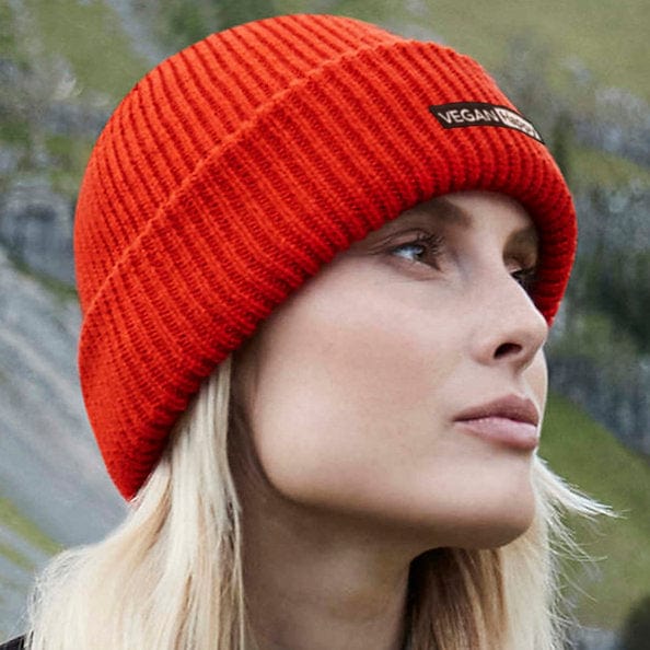 VEGAN Happy Vegan Wind-resistant Breathable Elements Beanie | Multiple Colours