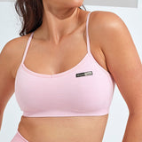 Immaculate Vegan - VEGAN Happy Vegan Women's Bra TriDri® Recycled Seamless 3D fit Multi-sport Flex