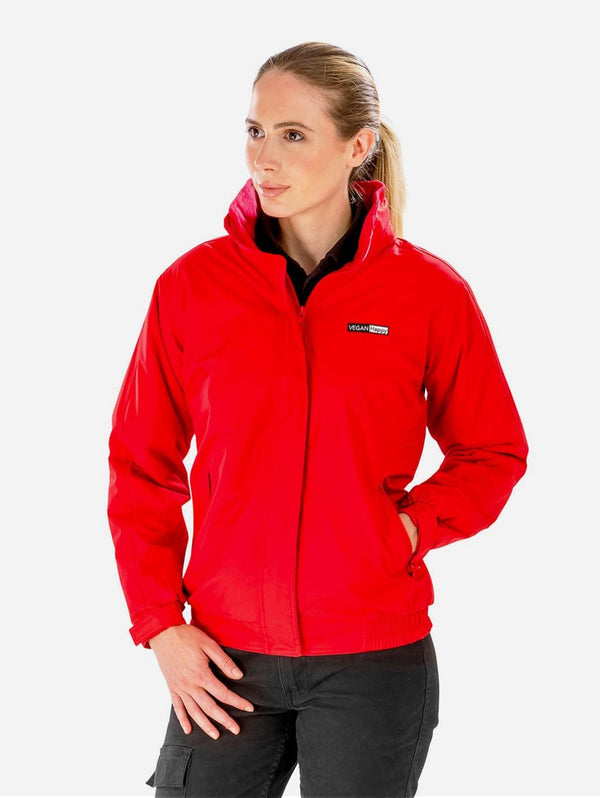 VEGAN Happy Vegan Women's Core Channel Jacket | Multiple Colours