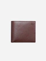 Immaculate Vegan - Watson & Wolfe Vegan Leather RFID Protective Wallet | Chestnut Brown & Cobalt Blue
