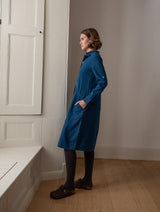 Immaculate Vegan - Alexa Women's Cotton Shirt Dress | Denim