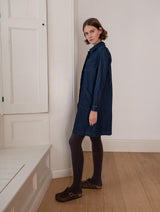 Immaculate Vegan - Ocean Women's Cotton Shirt Dress | Denim