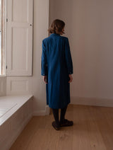 Immaculate Vegan - Jack Women's Cotton Shirt Dress | Denim