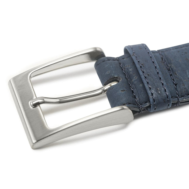 Watson & Wolfe Cork Belt in Blue