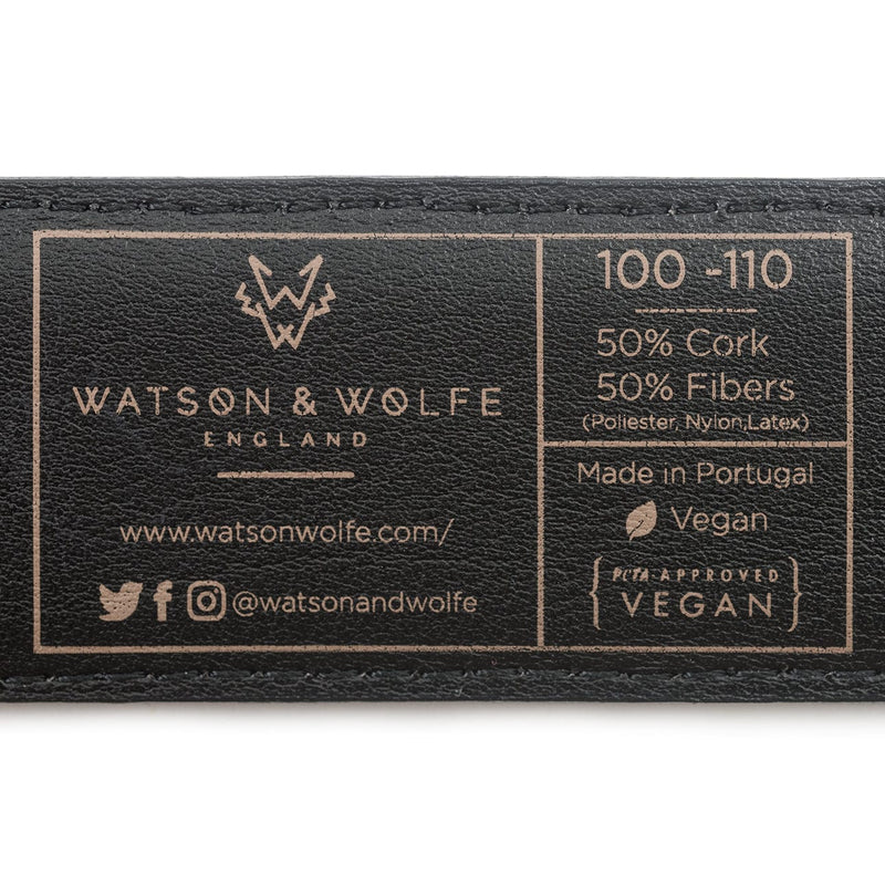 Watson & Wolfe Cork Belt in Blue