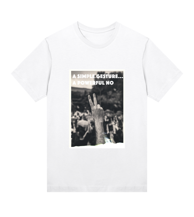 A Powerful No Women's Classic Rebel T-Shirt | Multiple Colours