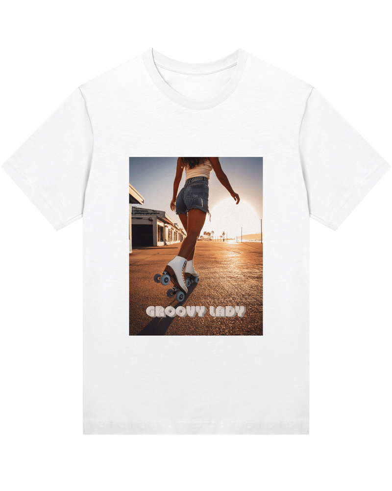 Eloquere Groovy Lady Women's California Style T-Shirt