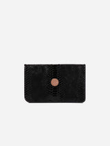 Immaculate Vegan - Willa Phoenix The Manhattan Vegan Leather Clutch | Black