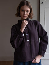 Immaculate Vegan - Mika Women's Cotton Utility Shirt | Dove Grey