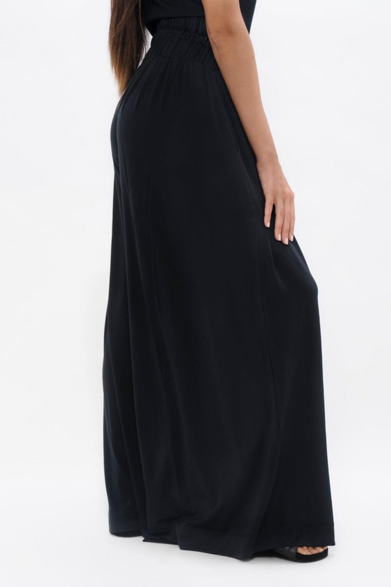1 People Ankara ESB - Palazzo Jogger - Black Sand