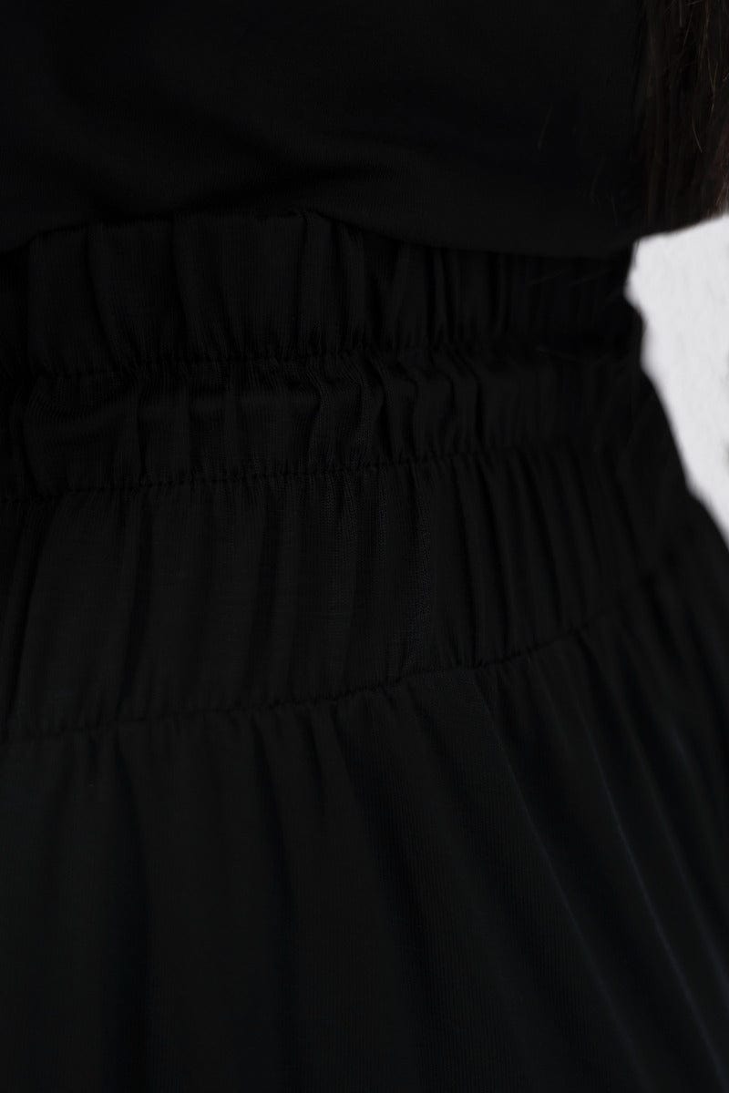 1 People Ankara ESB - Palazzo Jogger - Black Sand