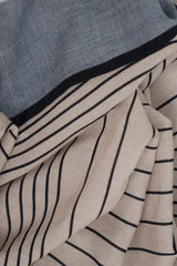 Immaculate Vegan - 1 People Biarritz BIQ - Sarong - Mix Sand & Oyster Black